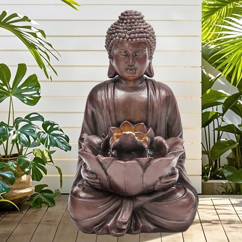 Zen Buddha Water Fountain Outdoor