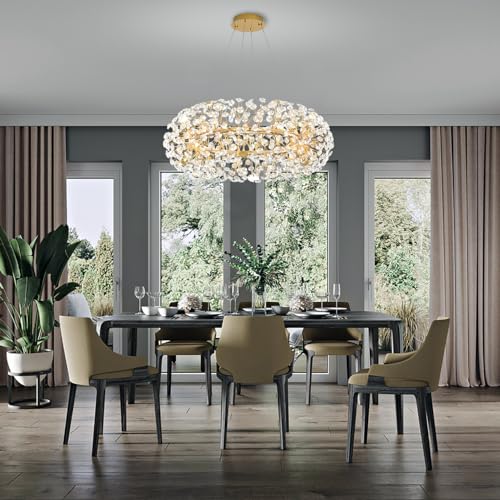 Gold Sputnik Chandelier