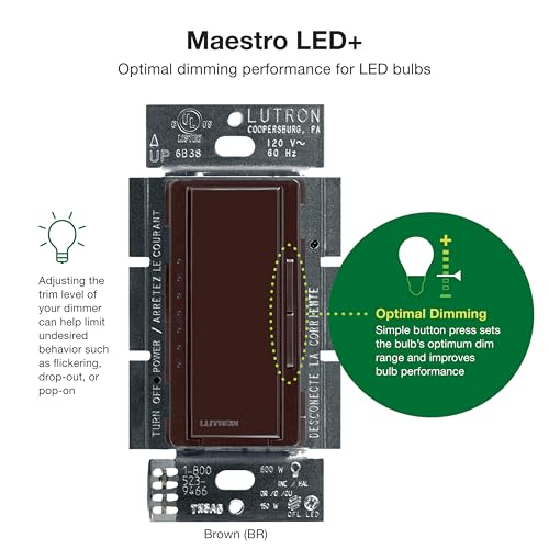Maestro LED+ Dimmer Switch