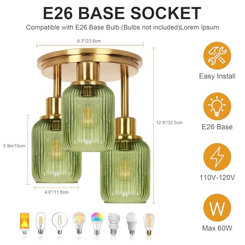 Semi Flush Mount Ceiling Light