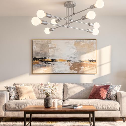 Modern Sputnik Chandelier Ceiling Light Fixtures
