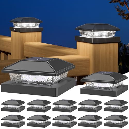 Solar Post Cap Lights (12 Count)