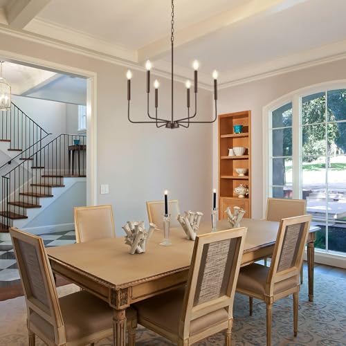 Modern Oil Rubbed Bronze Chandelier for Dining Room