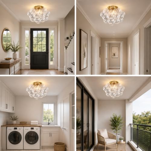 Mid Century Modern Flush Mount Ceiling Light