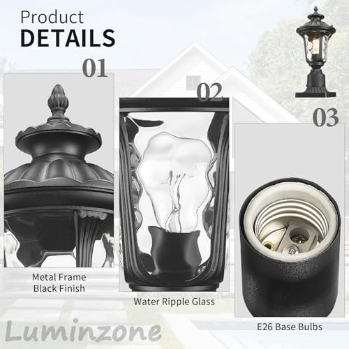 Outdoor Post Lights Fixtures Lamp Post Light Fixture