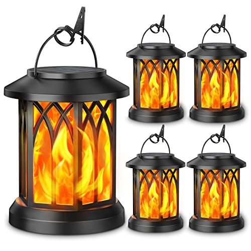 4 Pack Solar Lantern Outdoor Lights (4 Count)
