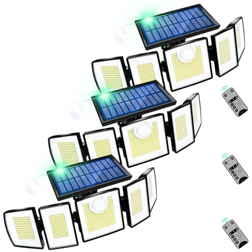 Outdoor Solar Light Motion Sensor Waterproof (3 Count)