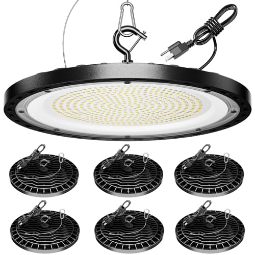 6 Pack 200W UFO LED High Bay Light