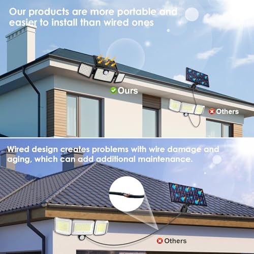 Solar Lights Outdoor (6 Count)