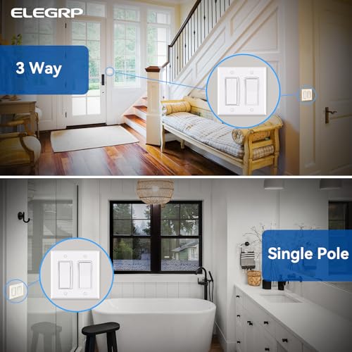 Dimmer Light Switch for 300W Dimmable LED (5 Count)