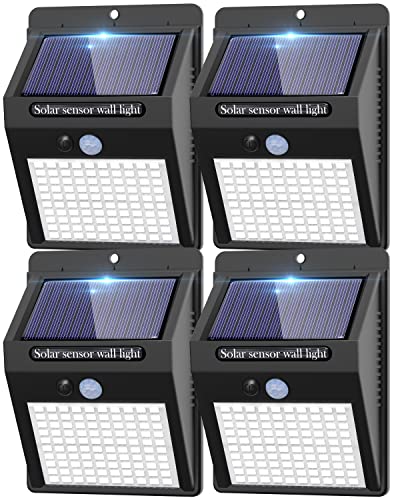 4 Pack Solar Motion Lights Outdoor (4 Count)