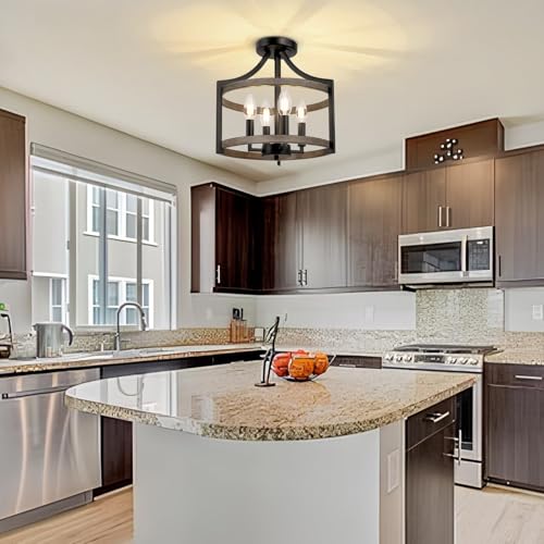 4 Light Farmhouse Chandelier