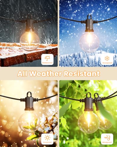 Outdoor String Lights Waterproof (100FT)