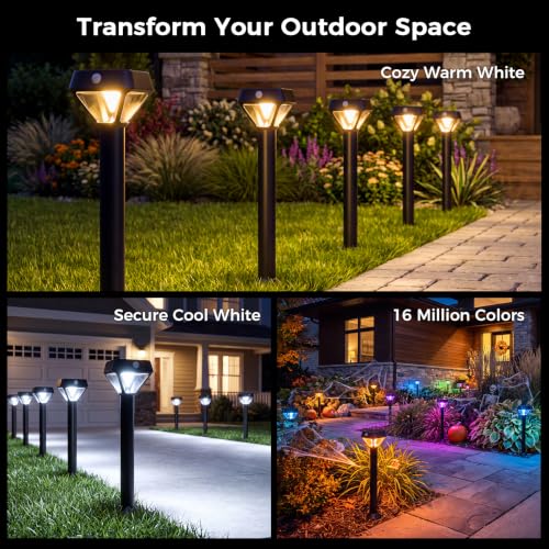 Smart Solar Lights Outdoor