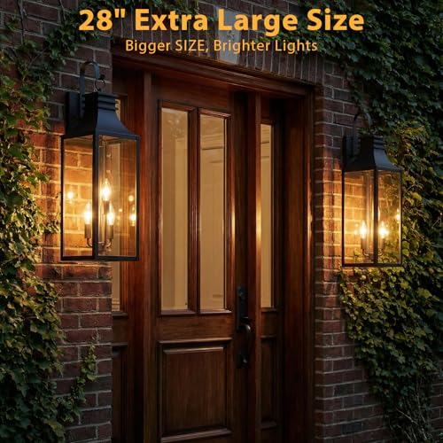 28in Wall Sconces Set of Two (2 Count)