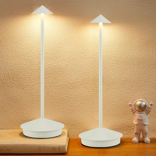 Portable LED Cordless Lamp Table Light 2 Pack
