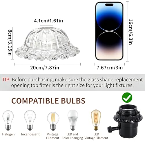 Tulip Lamp Shades Replacement