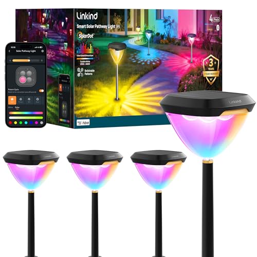 Smart Solar Pathway Lights SP6 (4 Count)