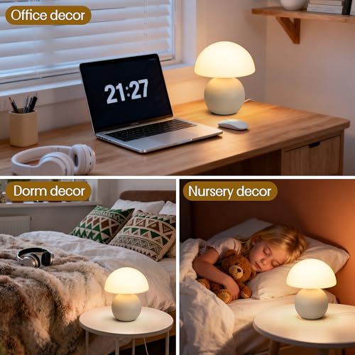 Cute Small Mushroom Lamp Decor