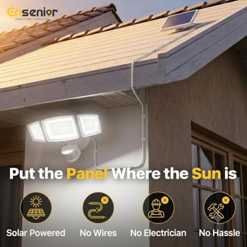 5 Motion Sensor Modes Solar Security Light