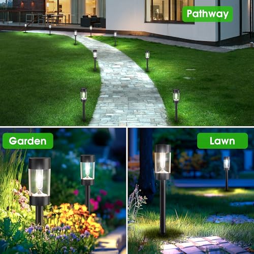 Solar Pathway Lights Outdoor Waterproof (8 Count)