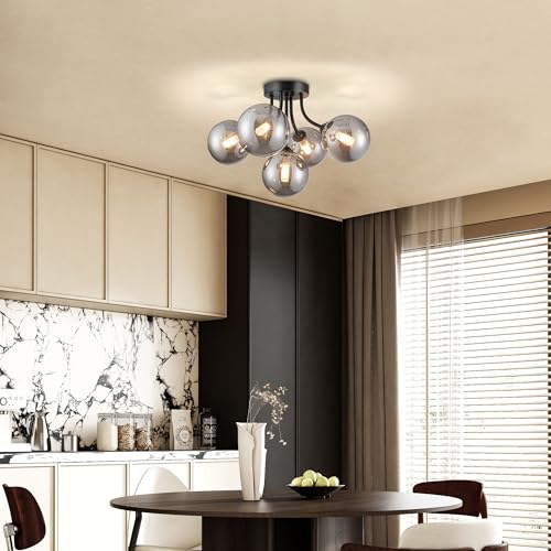 Sputnik Ceiling Light Fixture 5