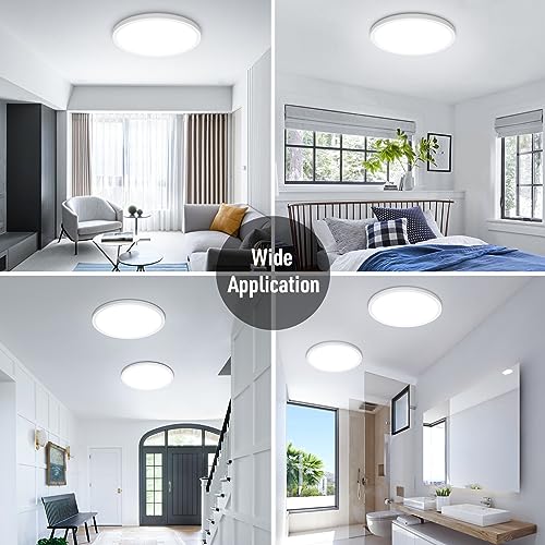 LED Flush Mount Ceiling Light 6000K