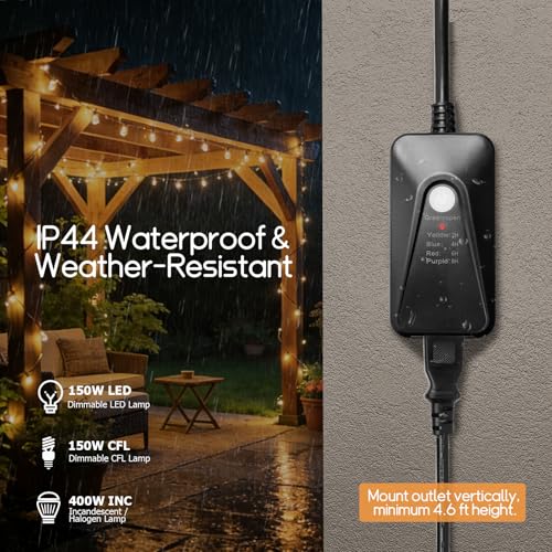 Outdoor Dimmer for String Lights