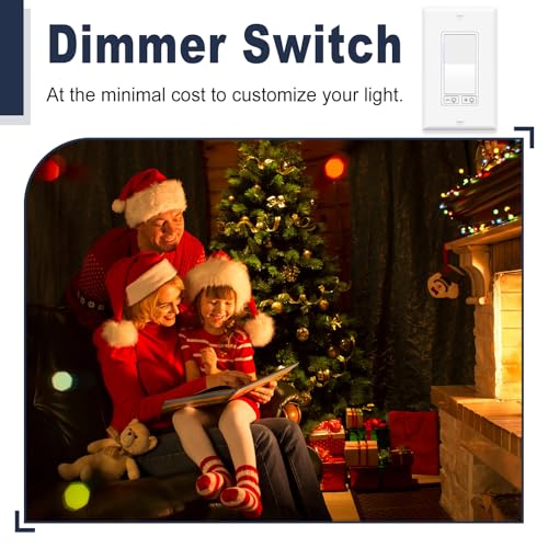 Dimmer Light Switch (4 Count)