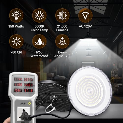 10 Pack UFO High Bay Led Shop Lights 150W (10 Count)