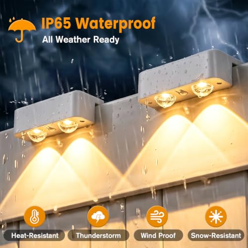 Solar Deck Lights with Remote (16 Count)