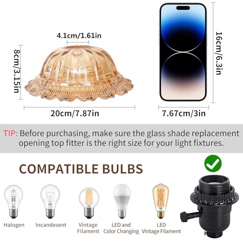 Tulip Lamp Shades Replacement