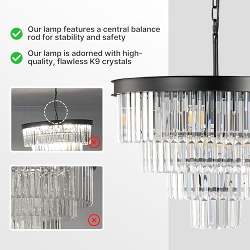 Modern Crystal Chandeliers For Dining Room