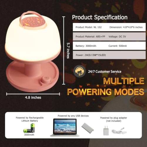 Toddler Night Light Lamp
