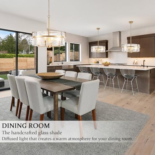Modern Glass Chandelier