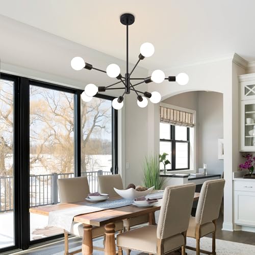 Chandeliers for Dining Room Black 10