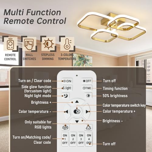 Dimmable Modern Ceiling Lights
