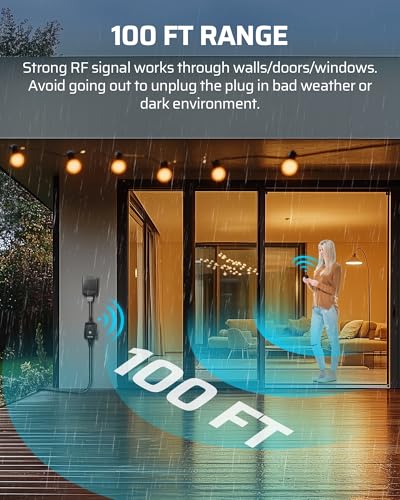 Outdoor Remote Control Outlet