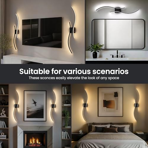 10000mAh Battery Operated Wall Sconces Set of 2 (2 Count)