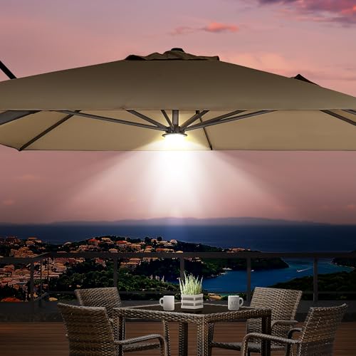 Patio Umbrella Light with Remote Control for Outdoor Use
