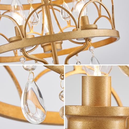 Small Crystal Chandelier