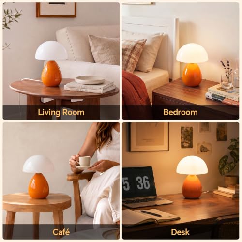 Mushroom Lamp Table Lamp for Bedroom