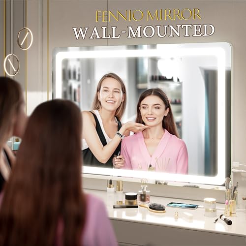 Vanity Mirror with Lights 32"x22"