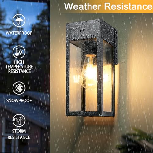 Porch Lights with GFCI Outlet
