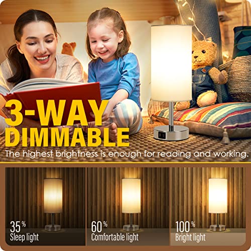 Bedside Lamp with USB Port