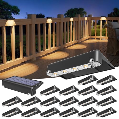 Solar Deck Lights 20 Pack (20 Count)