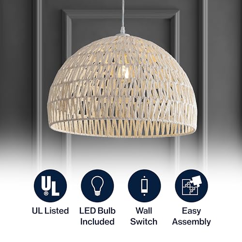 Campana 1 Light Pendant Dome Ceiling Lamp