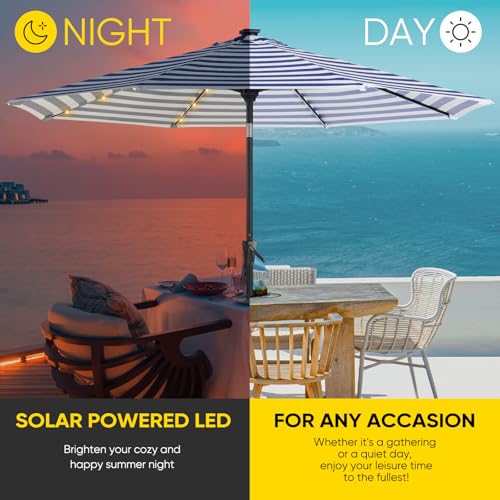 10ft Patio LED Umbrella with light