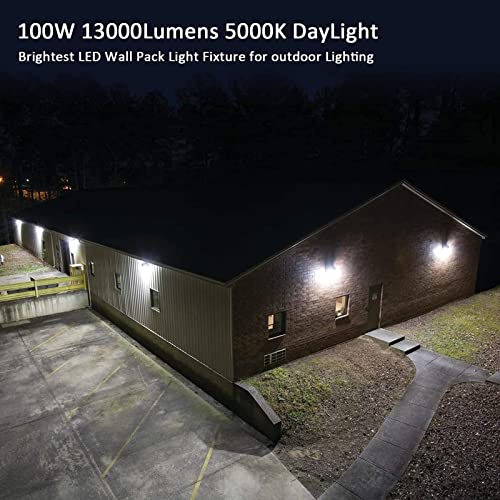 LED Wall Pack Light with Dusk to Dawn Photocell (2 Count)