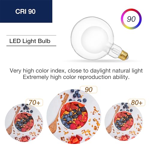 G125 Decorative Large Globe LED Bulb
